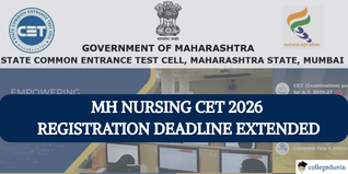 MH Nursing CET 2026 Registration Deadline Extended to March 25; Apply @mahacet.org